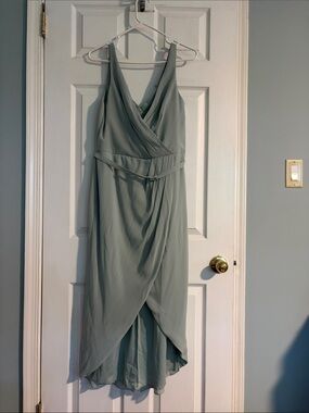 princess polly baby blue dress David's Bridal | Dresses | Steel Blue Bridesmaidprom Dress